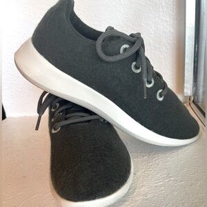 Grey Allbirds Merino Wool Runners, Woman’s Size 9